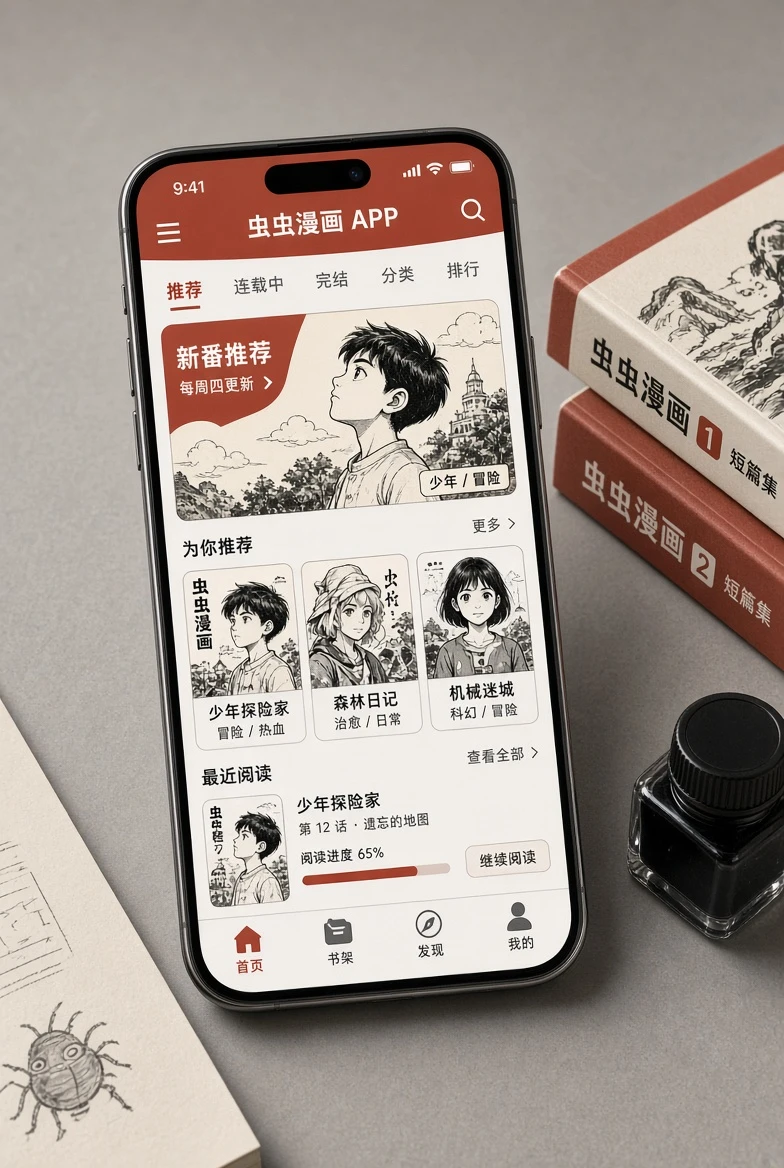 虫虫漫画移动端服务